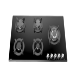 اجاق گاز آلتون توکار صفحه شیشه ای 5 شعله تیپF مدل G528